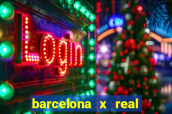 barcelona x real madrid multicanais